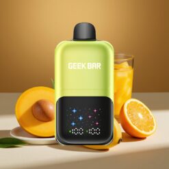 GEEK BAR 2GO 20ml 50000 Caladas Dos Series Vape Desechable Mango Hielo México con Pantalla Interactiva, Tanque Dual y Batería Recargable