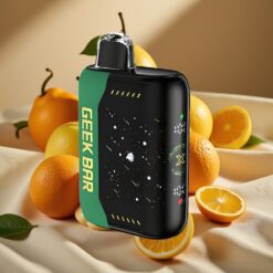 GEEK BAR Pulse X 25000 Puffs Edición Navideña – 18mL de E-Líquido, Pantalla Curva 3D, USB Tipo-C, Doble Bobina Mesh