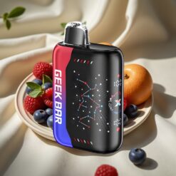 Geek Bar Pulse X 25000 Puffs Edición Patriota con Pantalla Curva 3D, 18mL de E-Líquido y Carga USB Tipo-C