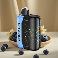 Geek Bar Pulse X 25000 Puffs Vape Desechable Sin Nicotina con Pantalla Curva 3D, Carga USB Tipo-C y Doble Bobina Mesh