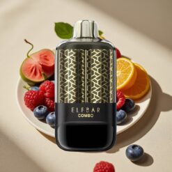 ELF BAR COMBO 25000 Puffs Desechable Vape Arándano Agrio Frambuesa & Cereza - 22m E-líquido, 700mAh, Tipo-C, 5% Nicotina, Dual Modo