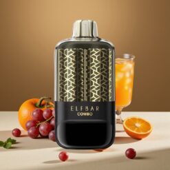 ELF BAR COMBO 25000 Puffs Desechable Vape Uva & Bebida Mary – 22ml, 700mAh, Tipo-C, 5% Nicotina, Pantalla Dual, Modos Lite/Turbo