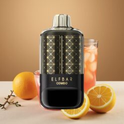 ELF BAR COMBO 25000 Puffs Vape Desechable Limonada Rosa & Fruta Uva - 22ml, 5% Nicotina, 700mAh, Tipo-C, Dual Modo Lite/Turbo, Dual Flujo, Pantalla