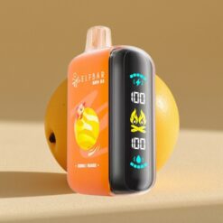 ELF BAR RAYA D3 25000 Puffs Vape Desechable Doble Mango con Pantalla, 23ml, 5% Nicotina y Carga Tipo-C