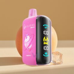 ELF BAR RAYA D3 25.000 Puffs Vape Desechable Recargable 850mAh - Melocotón Helado