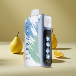 Elf Bar Ice King 40000 Puffs Vape Desechable Menta de Miami con Batería Recargable 850mAh, 5% Nicotina, 20ml Líquido y Niveles Ajustables de Enfriamiento