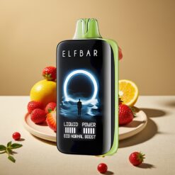 Elf Bar Moonnight 40000 Puffs Fresa Kiwi Hielo - 22ml, 1000mAh, Carga Tipo-C, Malla