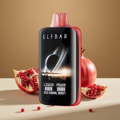 Elf Bar Moonnight 40000 Puffs Granada Explosiva – 22ml E-Líquido, 1000mAh Batería Recargable, Carga Rápida Tipo-C, 50MG Nicotina, Coil Malla